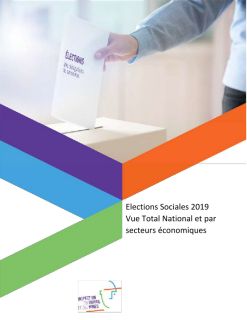 Elections Sociales - Résultats 2019 : vue nationale et par secteurs